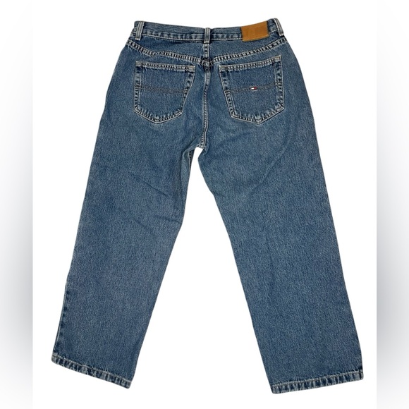 Tommy Hilfiger Cropped Boyfriend jeans 2002 Sz 8 - Picture 3 of 9